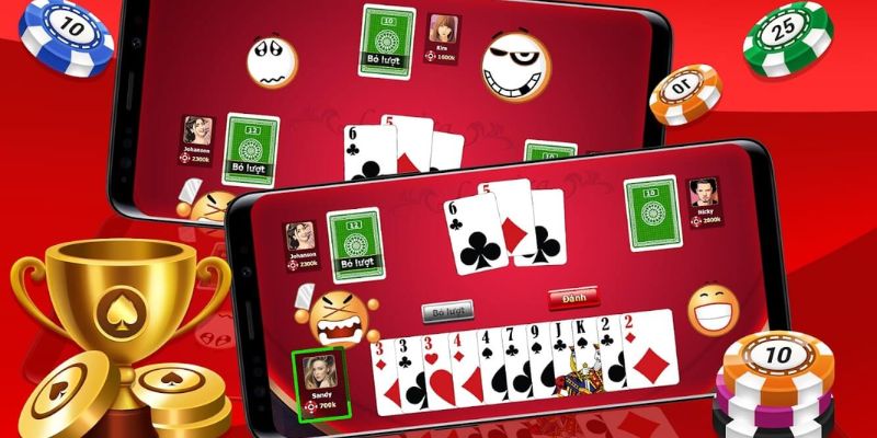 kimsa tai game danh bai tien len mien nam ve may tinh